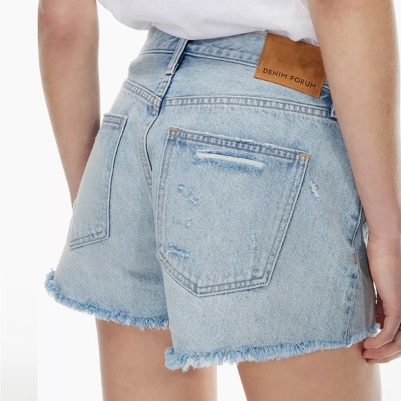 Denim Forum/Aritzia - The Ex Boyfriend Short Size 25 - Picture 2 of 6